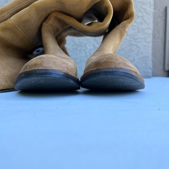 FRYE AND CO. Over the Knee Tan Leather Boots - Picture 4 of 16